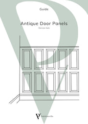 Tall panels made from old doors