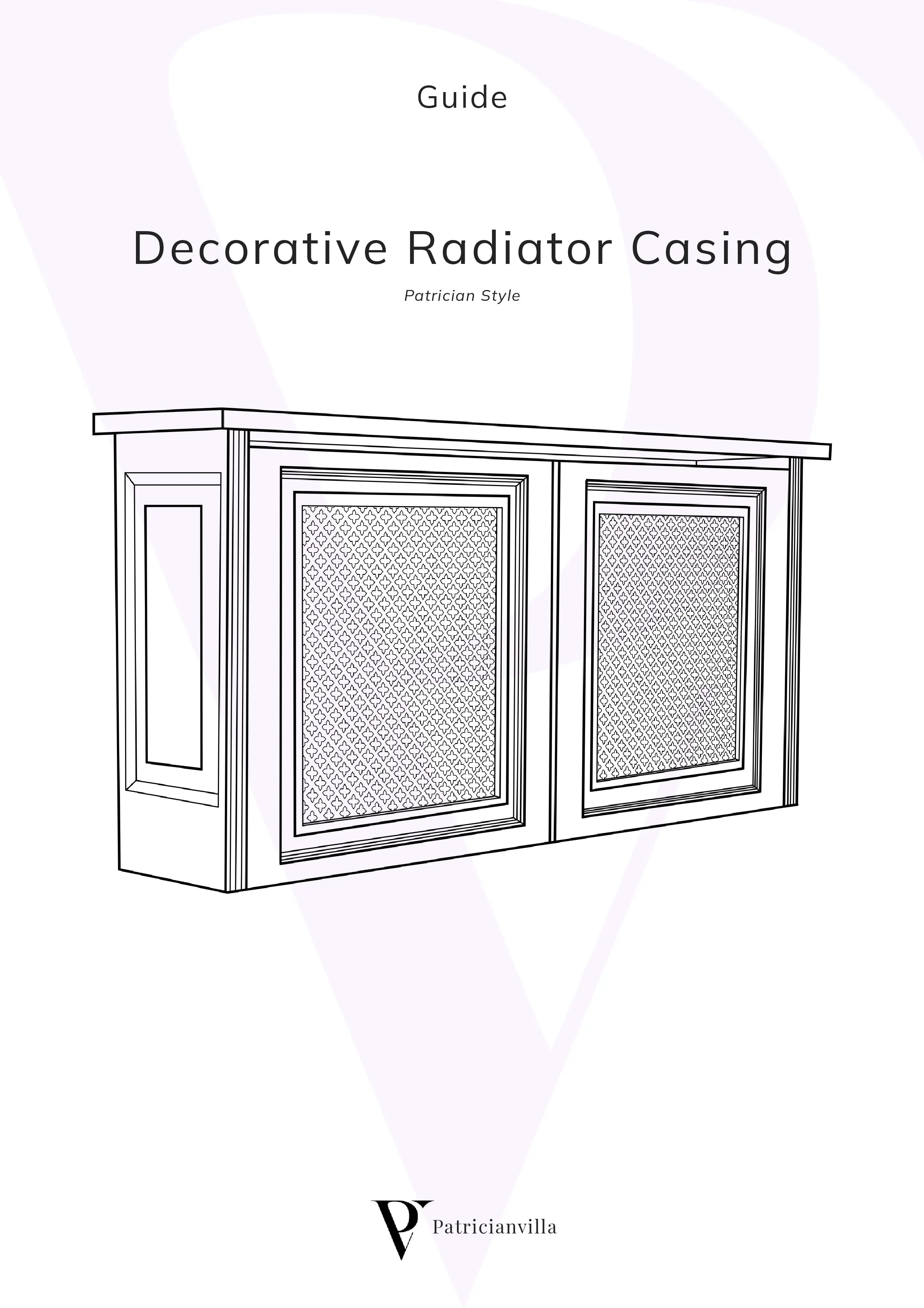 Radiator covers with a classic look